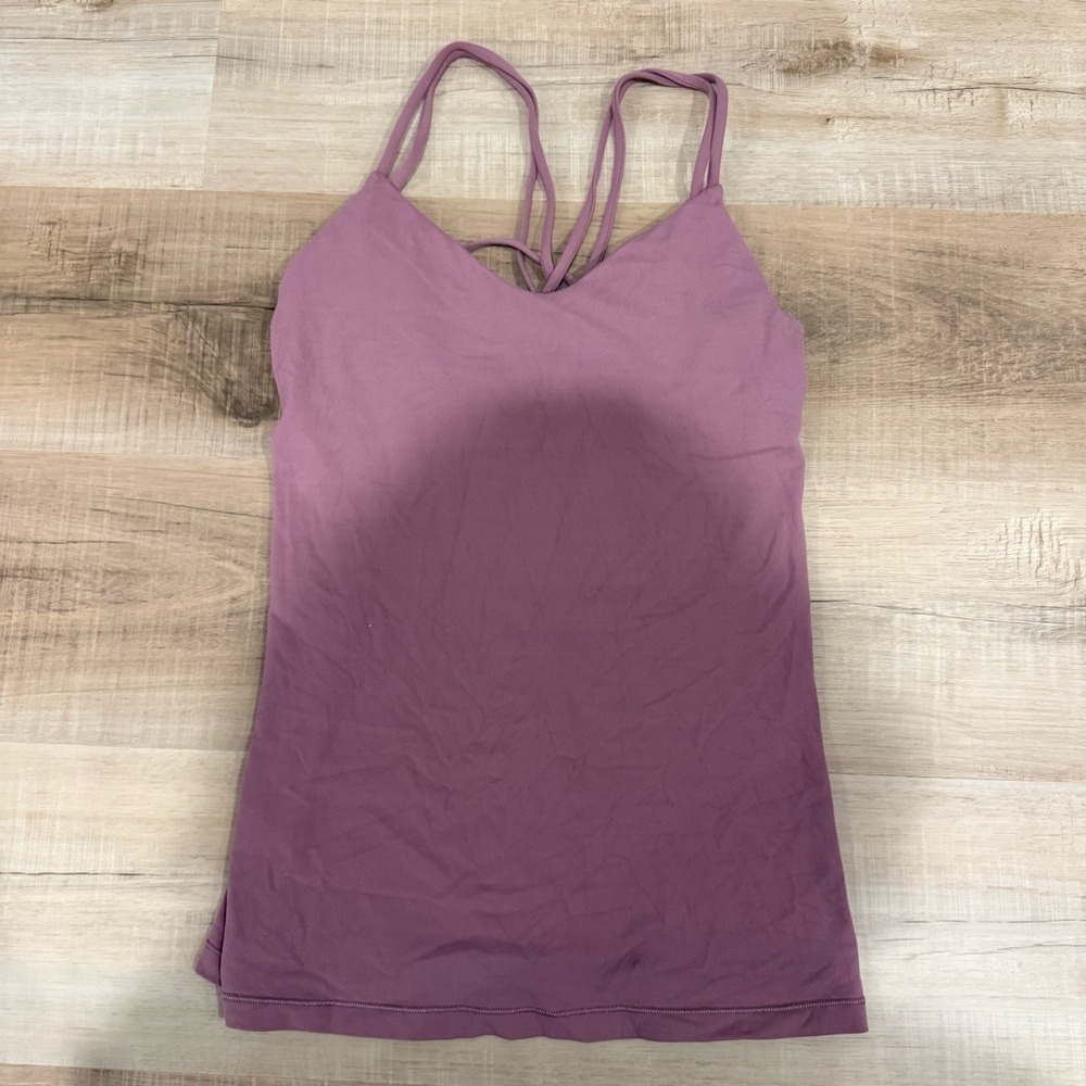 Lululemon Athletic Tank Top in Dusty Pink size 8